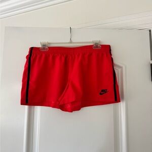 Nike Women's Bright Red Athletic Shorts